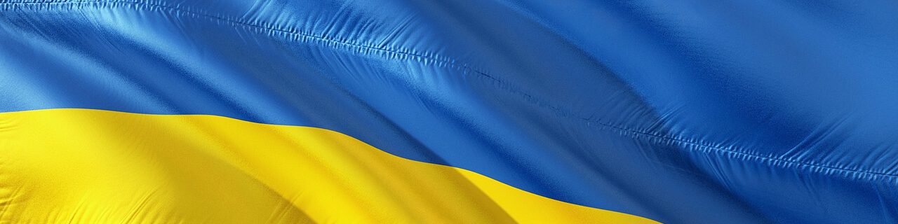 Ukraine Flagge